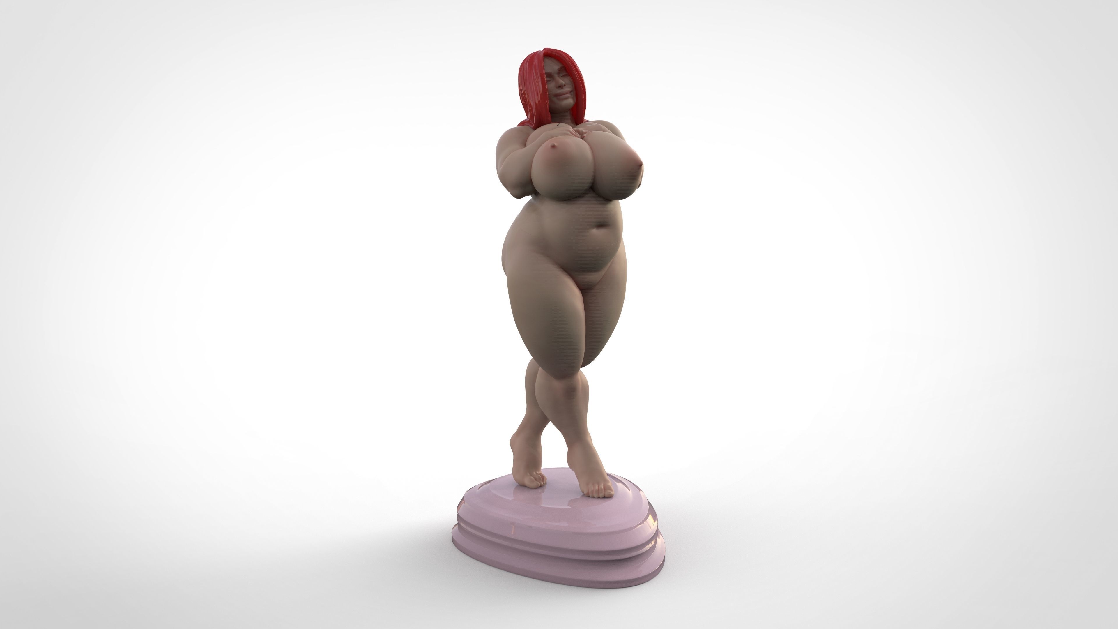 GORDITA EXUBERANTE - EXUBERANT CHUBBY - BIG BREASTS 3D print model_2