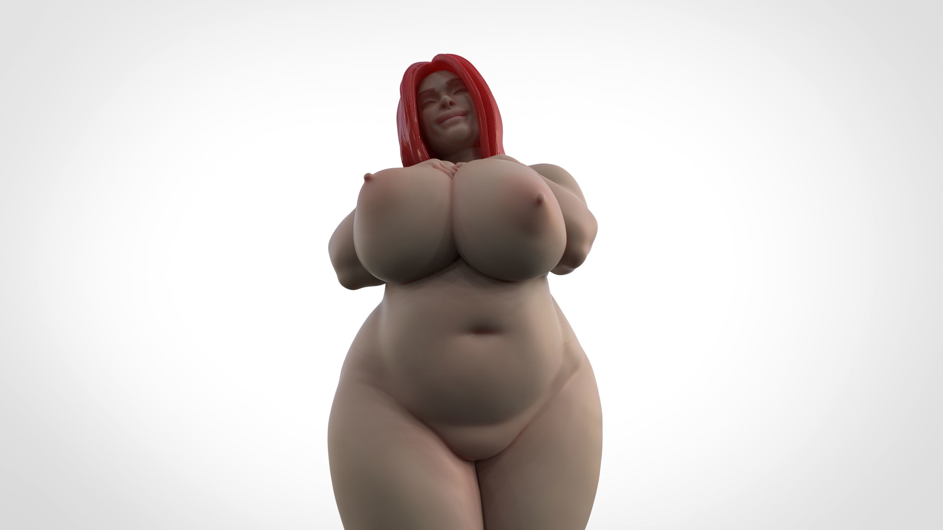 GORDITA EXUBERANTE - EXUBERANT CHUBBY - BIG BREASTS 3D print model_5