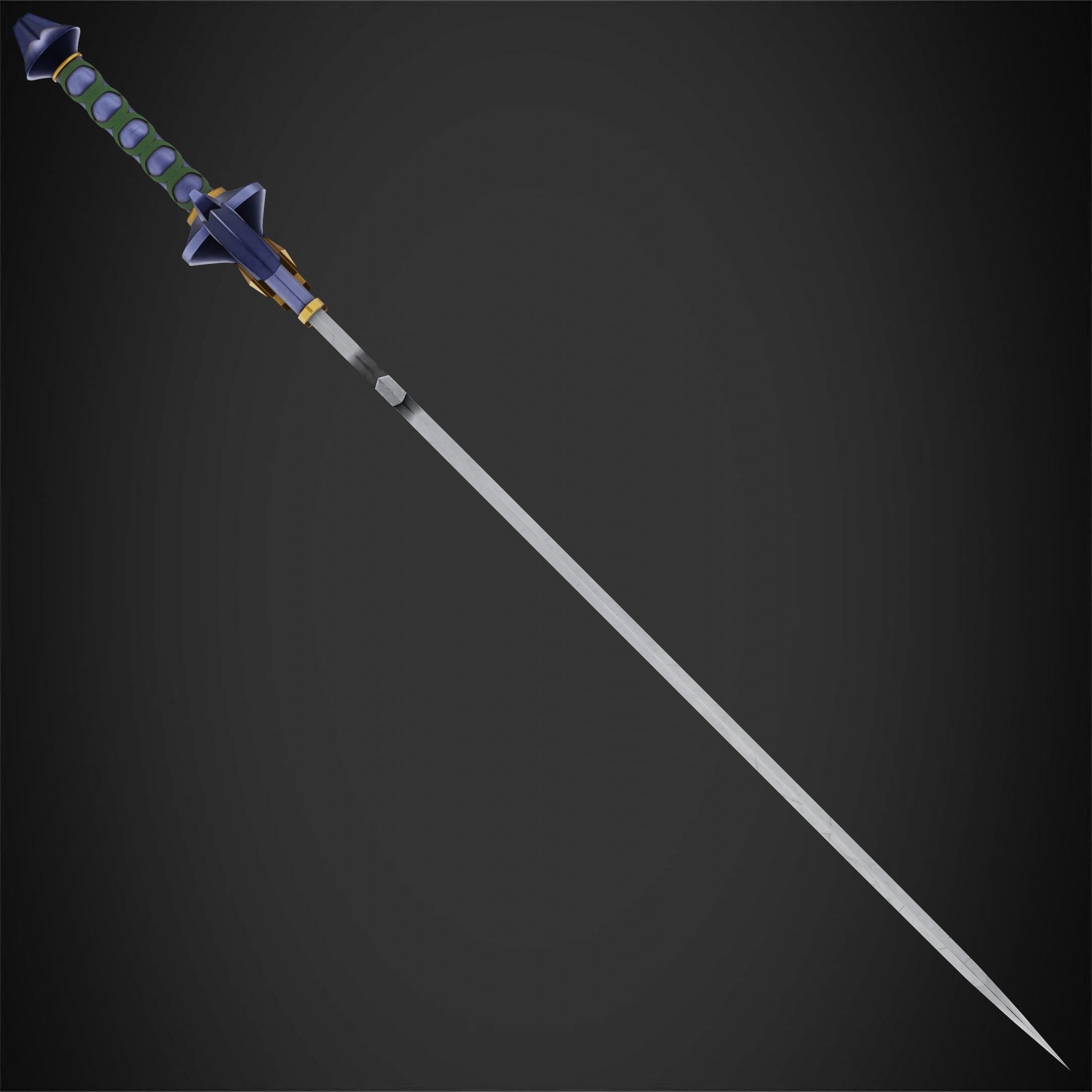 Zelda Tears of the Kingdom Link Master Sword for Cosplay 3D print model_5