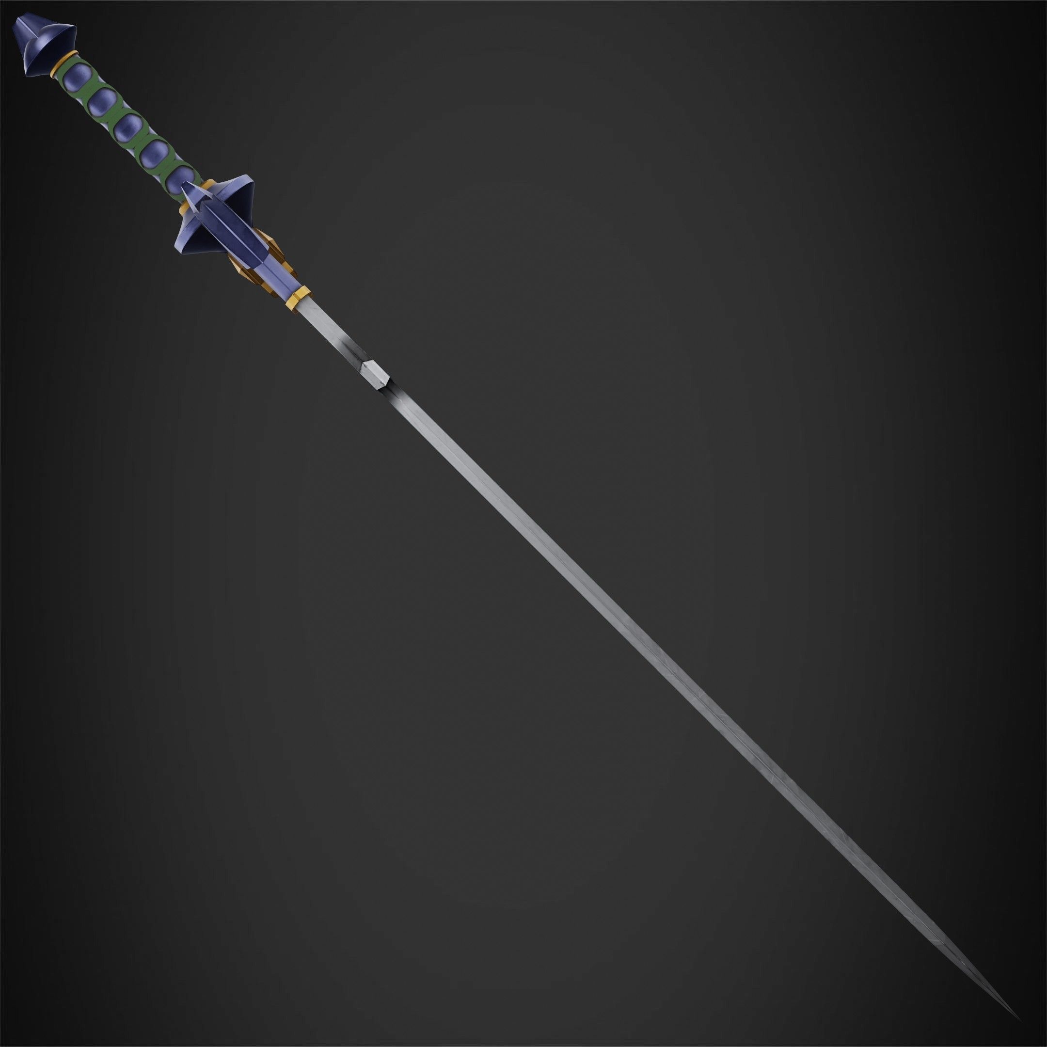 Zelda Tears of the Kingdom Link Master Sword for Cosplay 3D print model_9