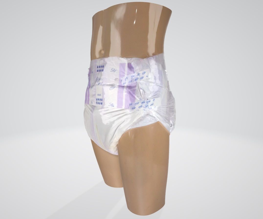 Tena Maxi Small 3D model_2