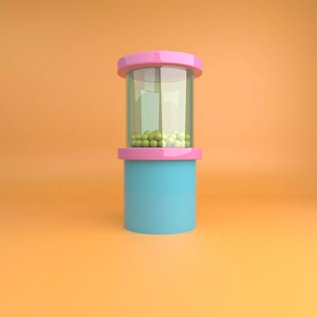 Arcade machine Free 3D model_0