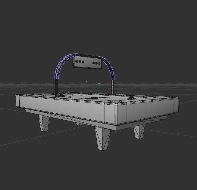 Aero hockey Free 3D model_1
