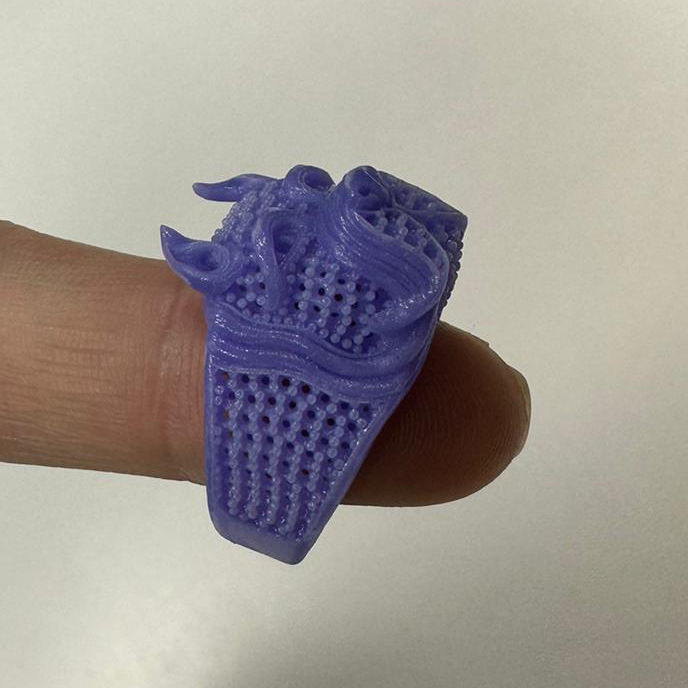 Pitbull Man Ring   3D print model_10