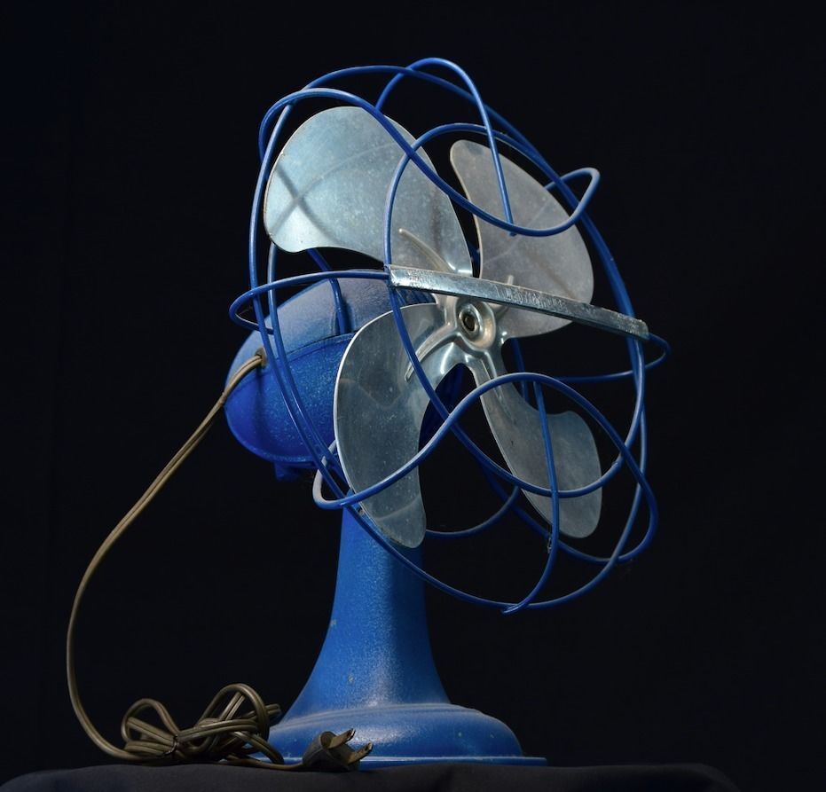 Retro Desk Fan 3D print model_2