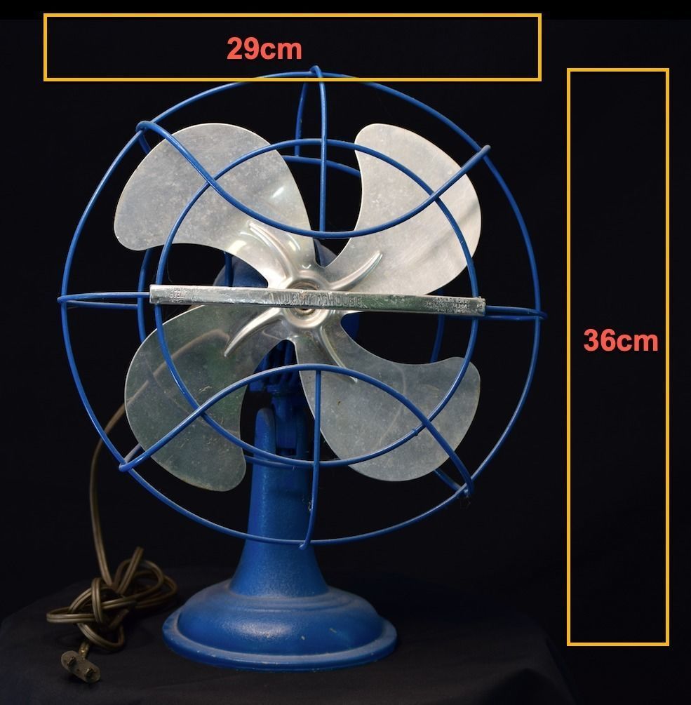 Retro Desk Fan 3D print model_4