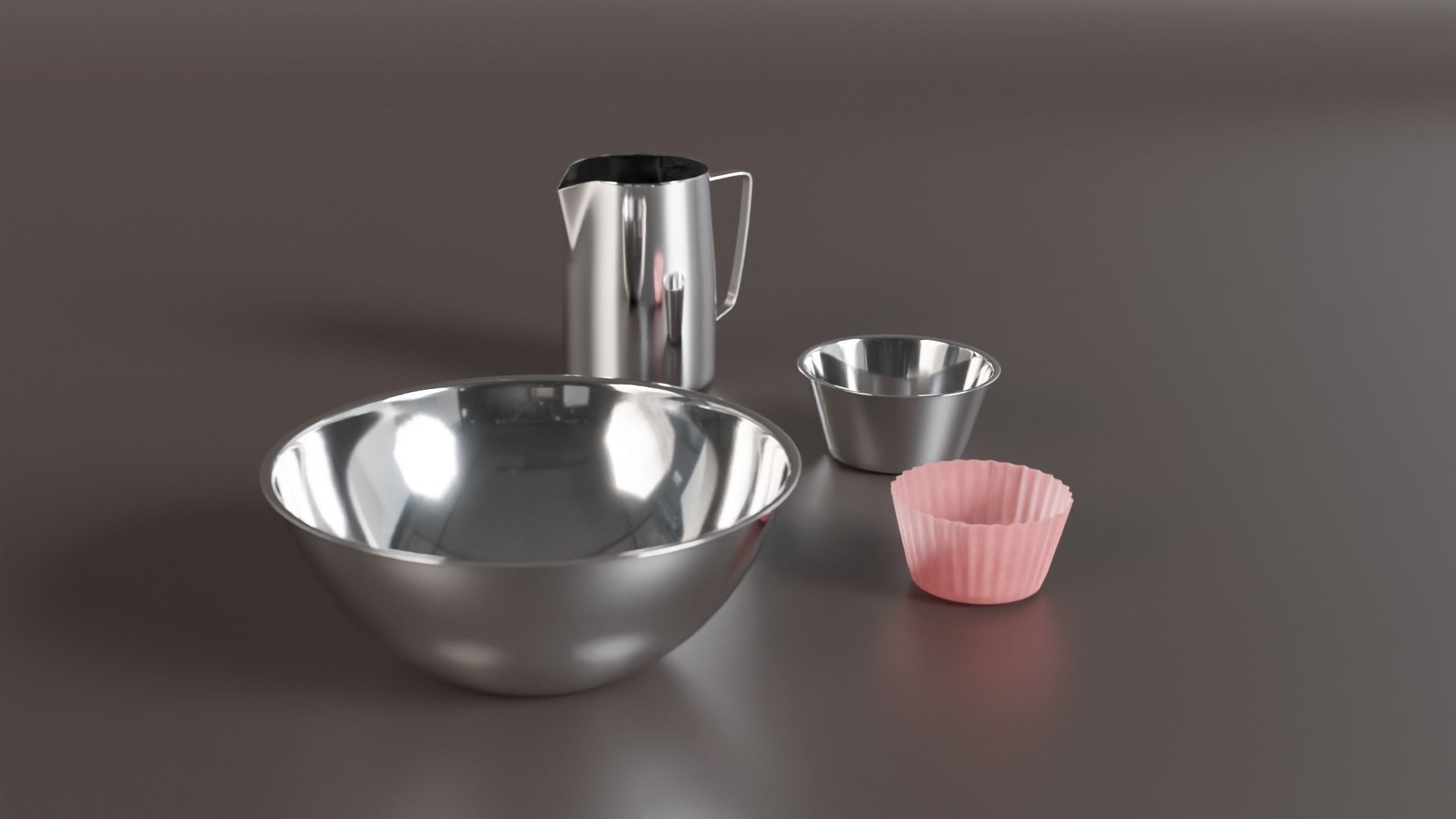 Kitchenware items 3D model_12