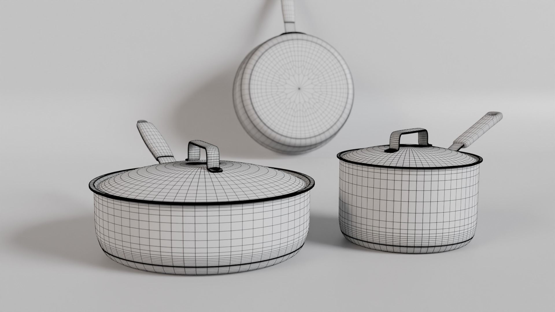 Kitchenware items 3D model_31
