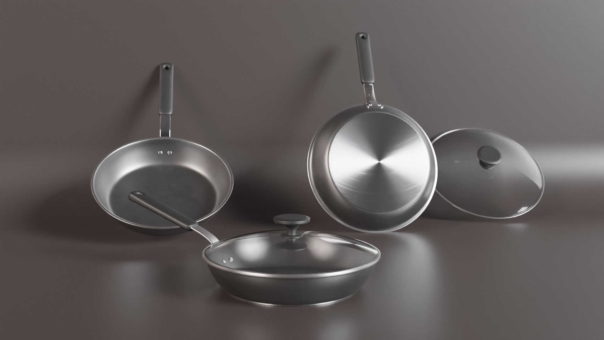 Kitchenware items 3D model_6