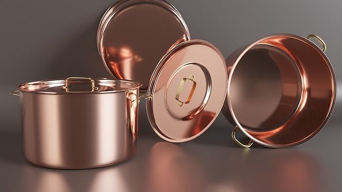 Kitchenware items 3D model 6