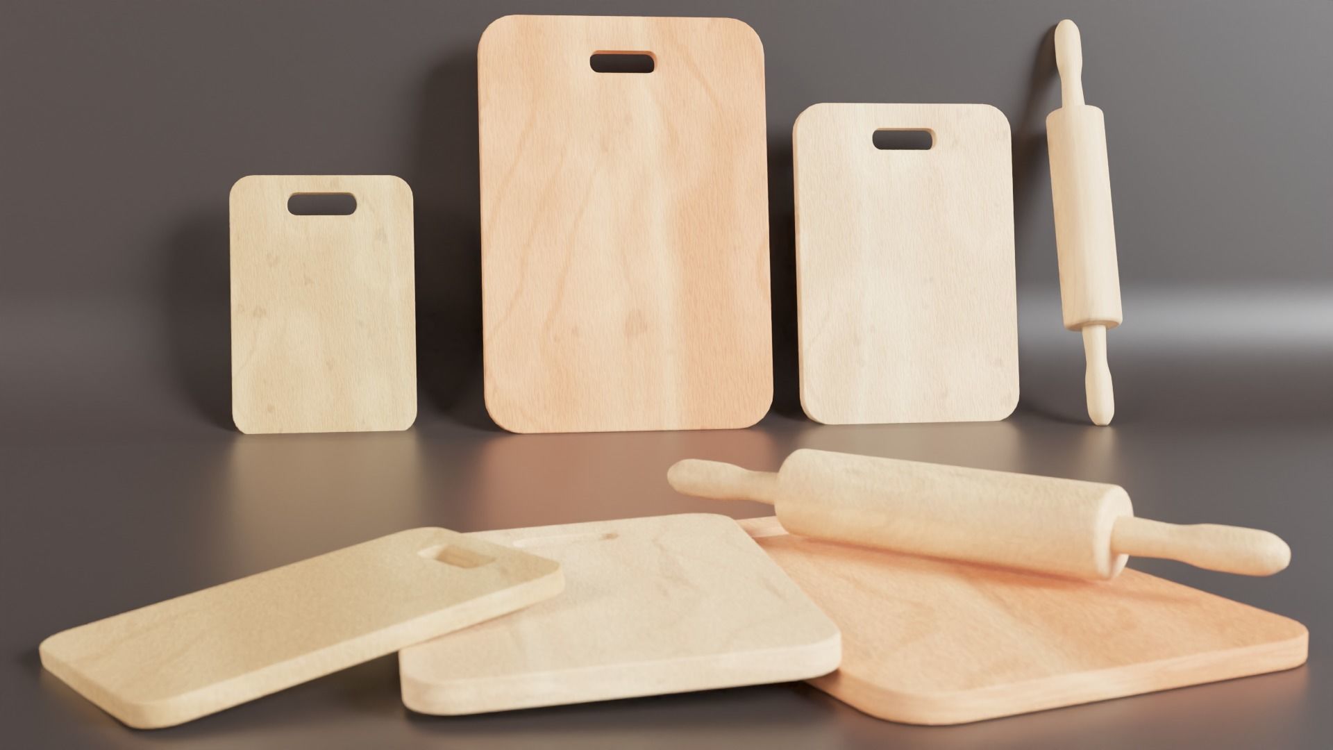 Kitchenware items 3D model_13