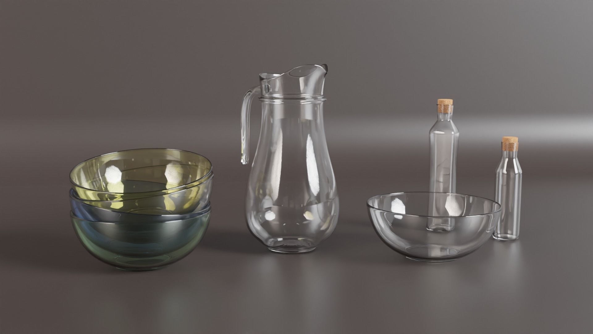 Kitchenware items 3D model_18