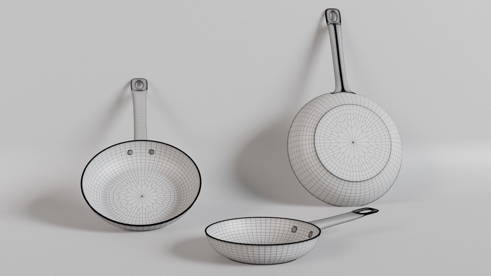 Kitchenware items 3D model_25