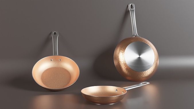 Kitchenware items 3D model 3