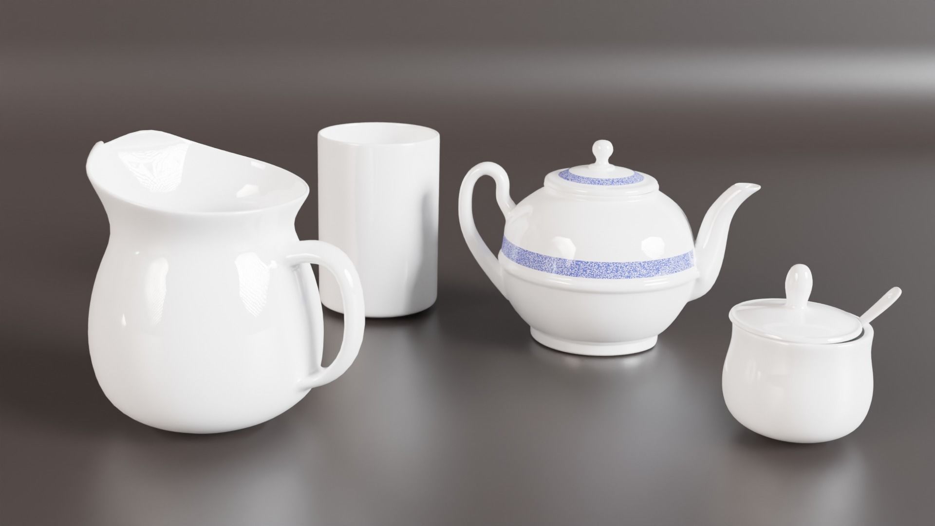 Kitchenware items 3D model_22