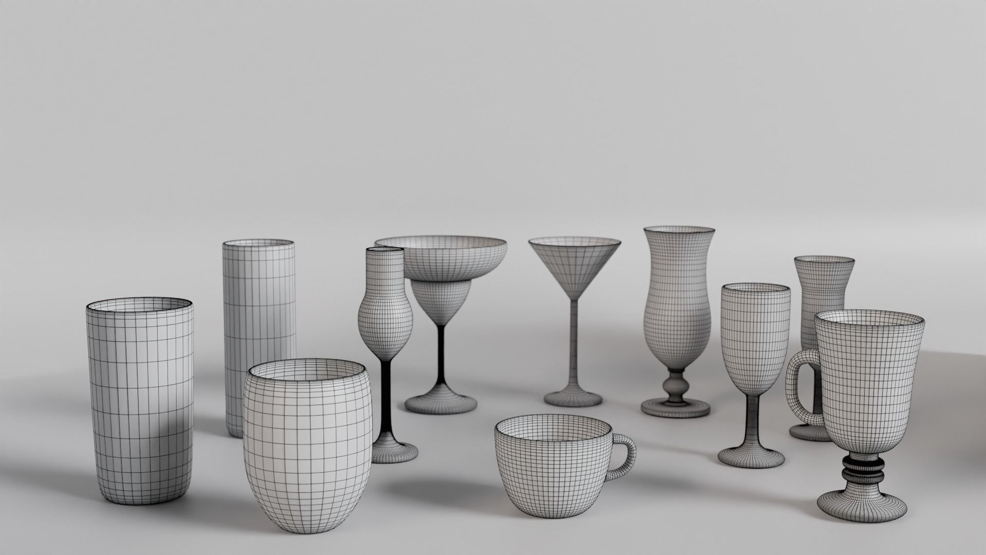 Kitchenware items 3D model_39