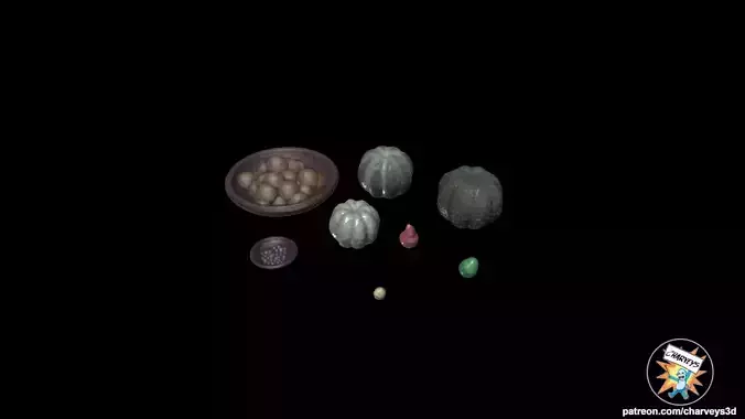 Star Wars Jabbas Palace Fruit for action figure dioramas