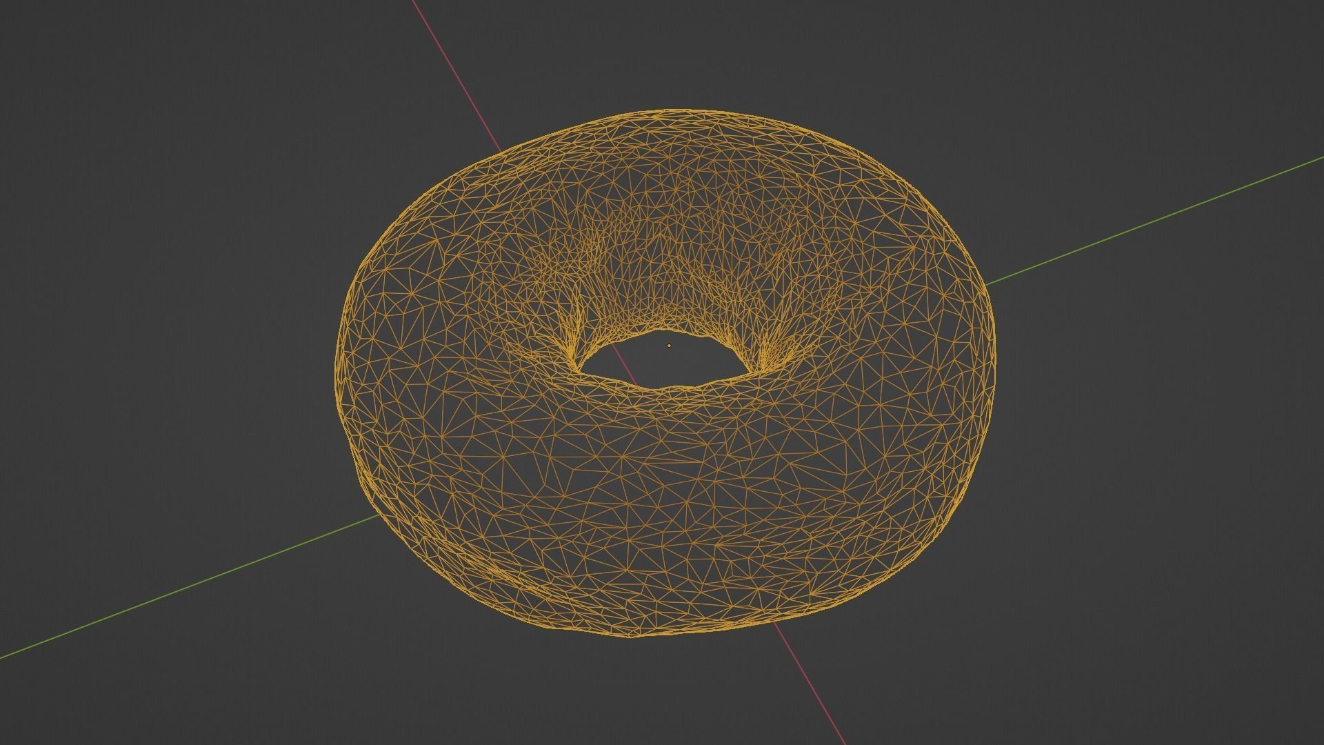 Pure 3D Glazed Scanned Donut Low-poly 3D model_62