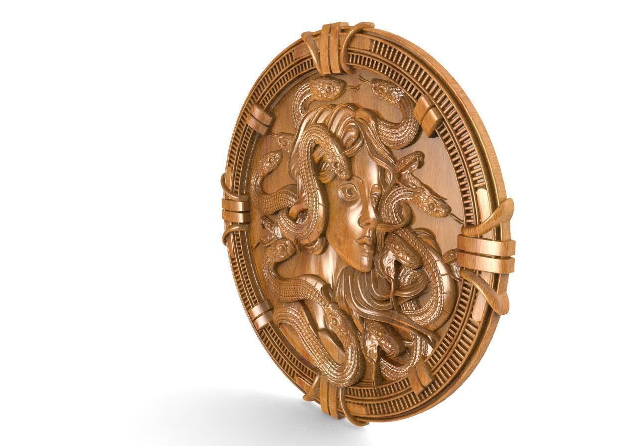 Medusa CNC 3D print model_6