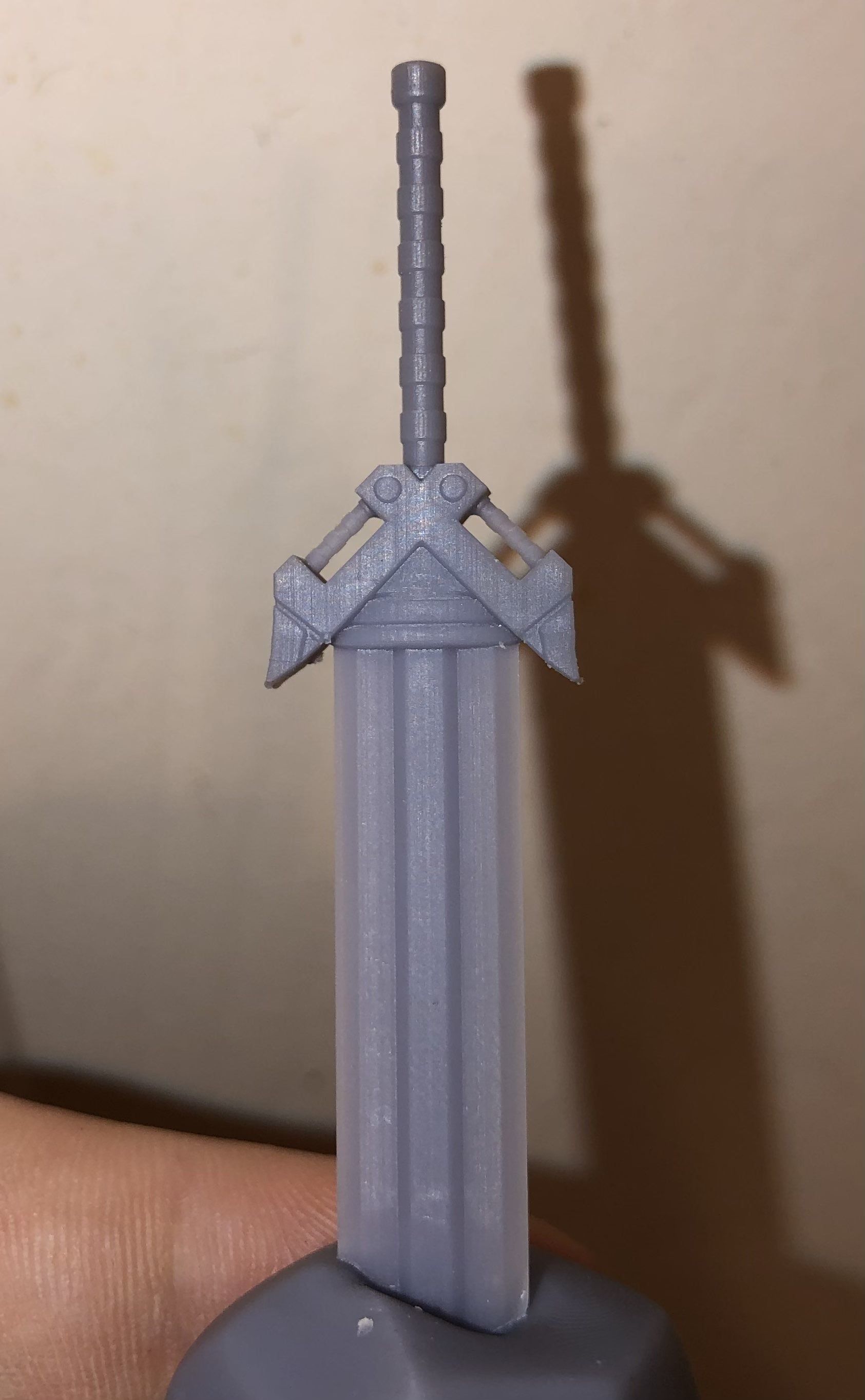Victorious Greyman Sword in Stone - STL for Print 3D print model_4