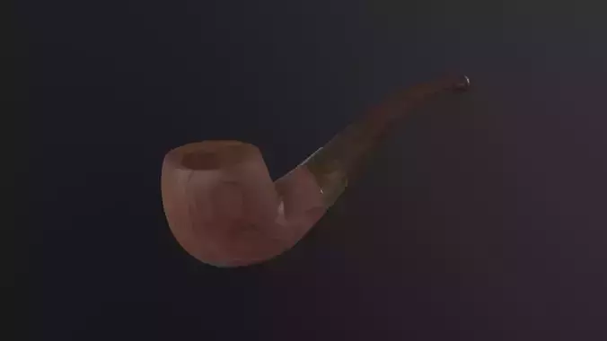 Tobacco Pipe 3D Model