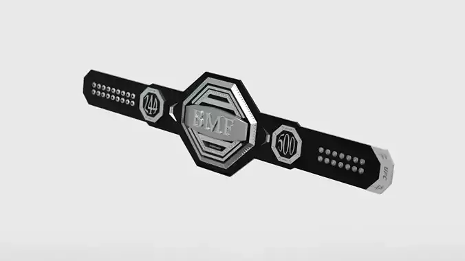 UFC Baddaset Motherfucker BMF Belt 3D print model 3D print model