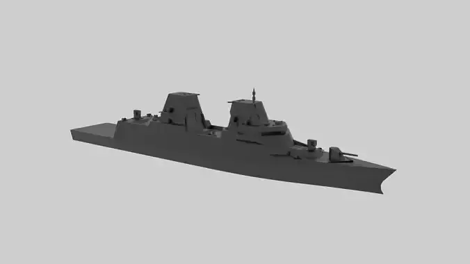 F126 class - Model for small scale printing 3D print model