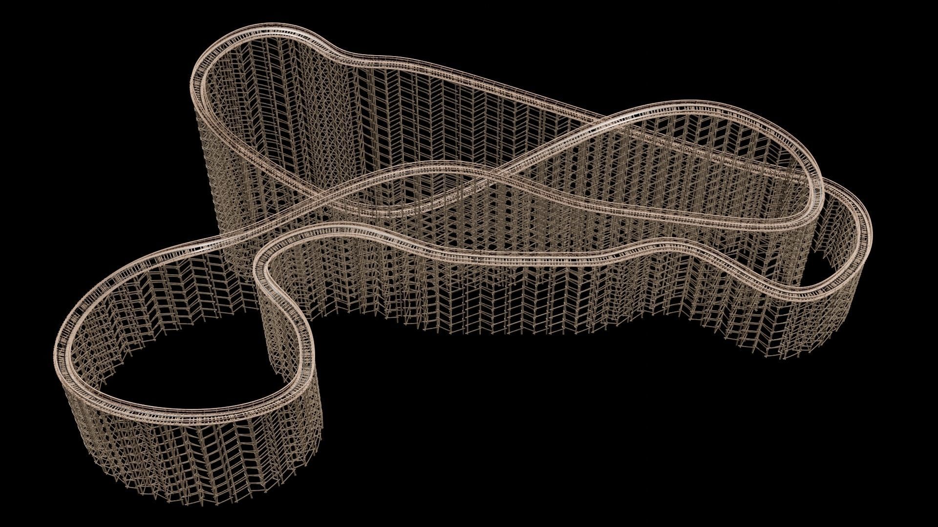 Rollercoaster 3D model_21