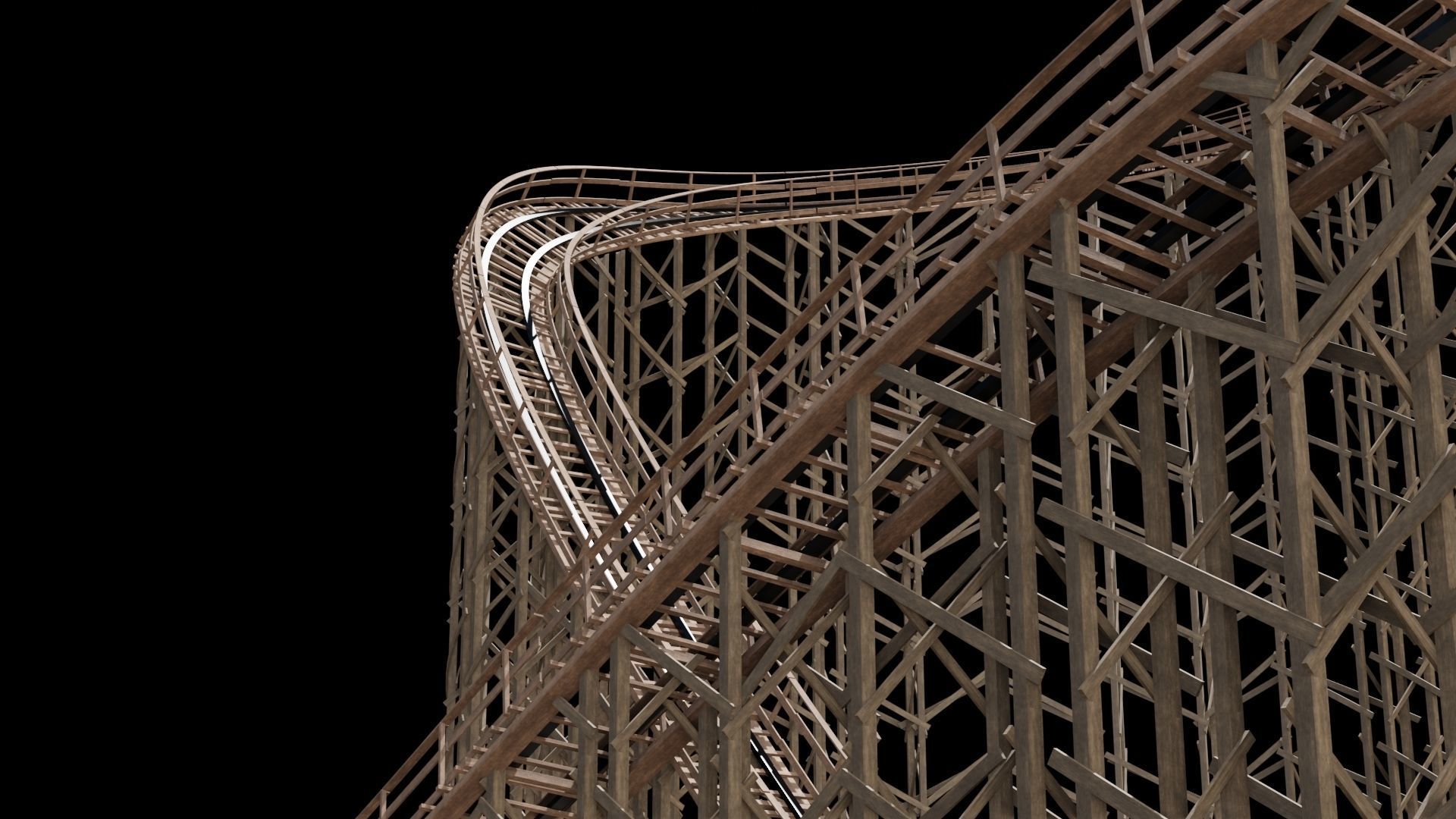Rollercoaster 3D model_23