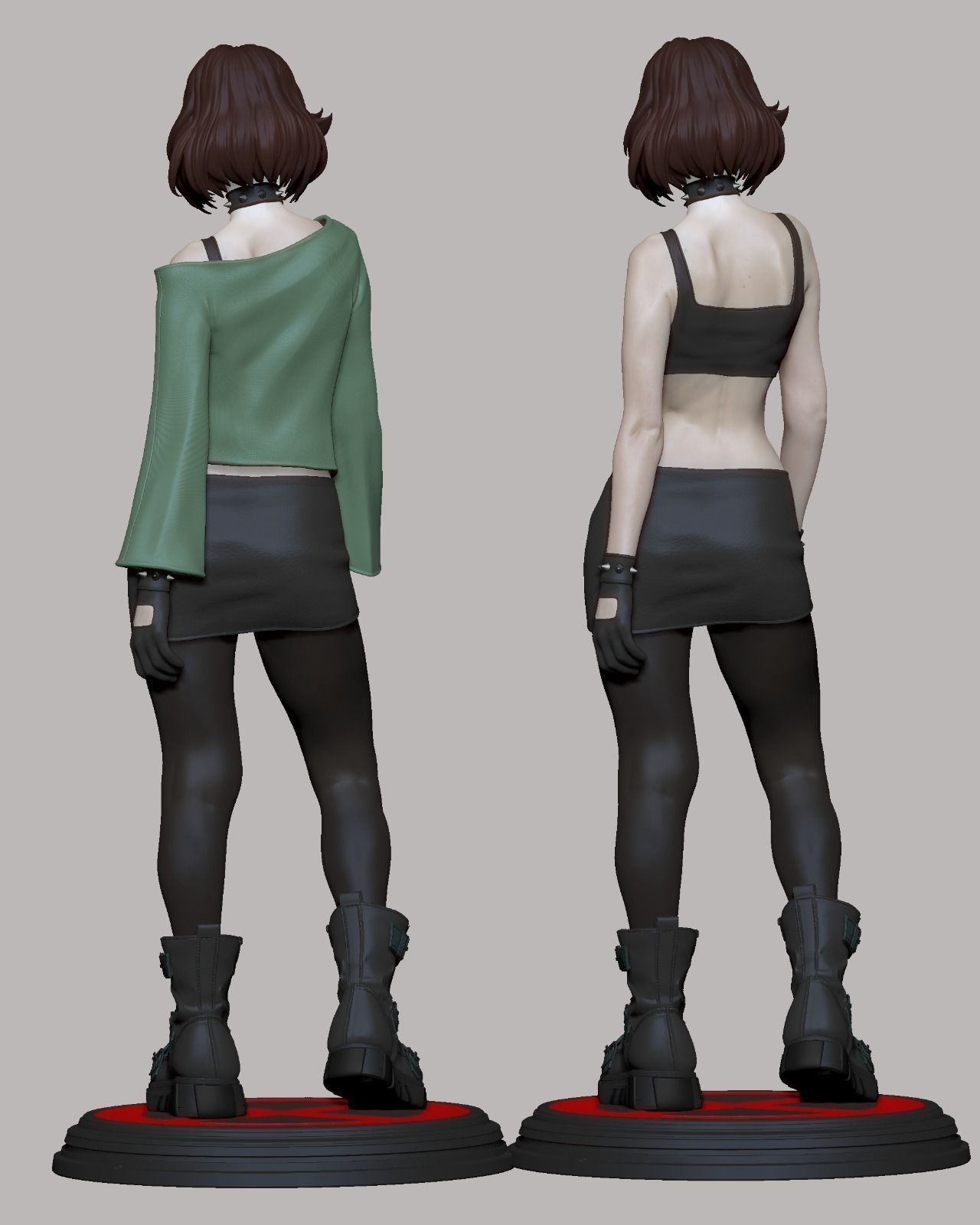 Rogue - Xmen Evolution 3D Print 3D print model_8