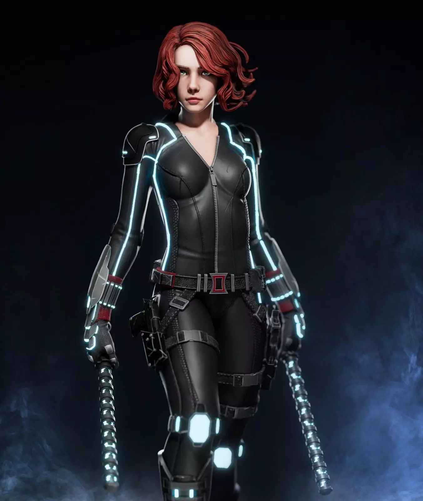 Black Widow 3D Print 3D print model_0