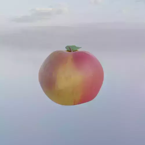 Simple Apple 3D model