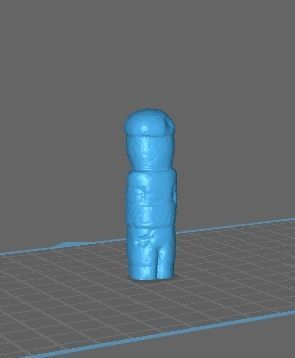 Tiwanaku or Aztec personal religious artifact 3D print model_3