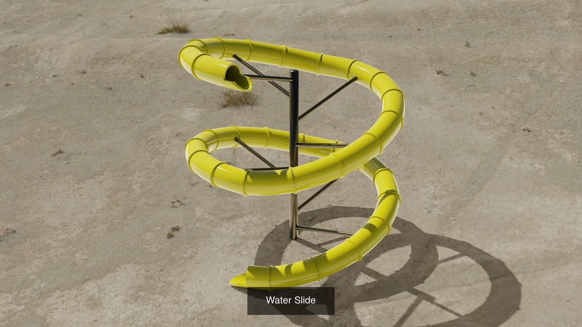 9 Water Slide 3D models 3D Model Collection_7