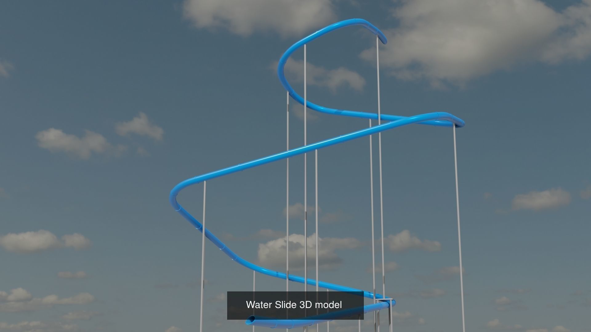 9 Water Slide 3D models 3D Model Collection_6