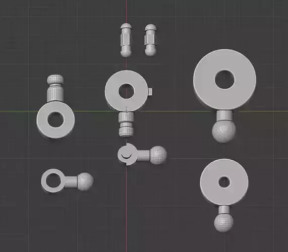 Replacement joints for Rockin Action Rockman figures