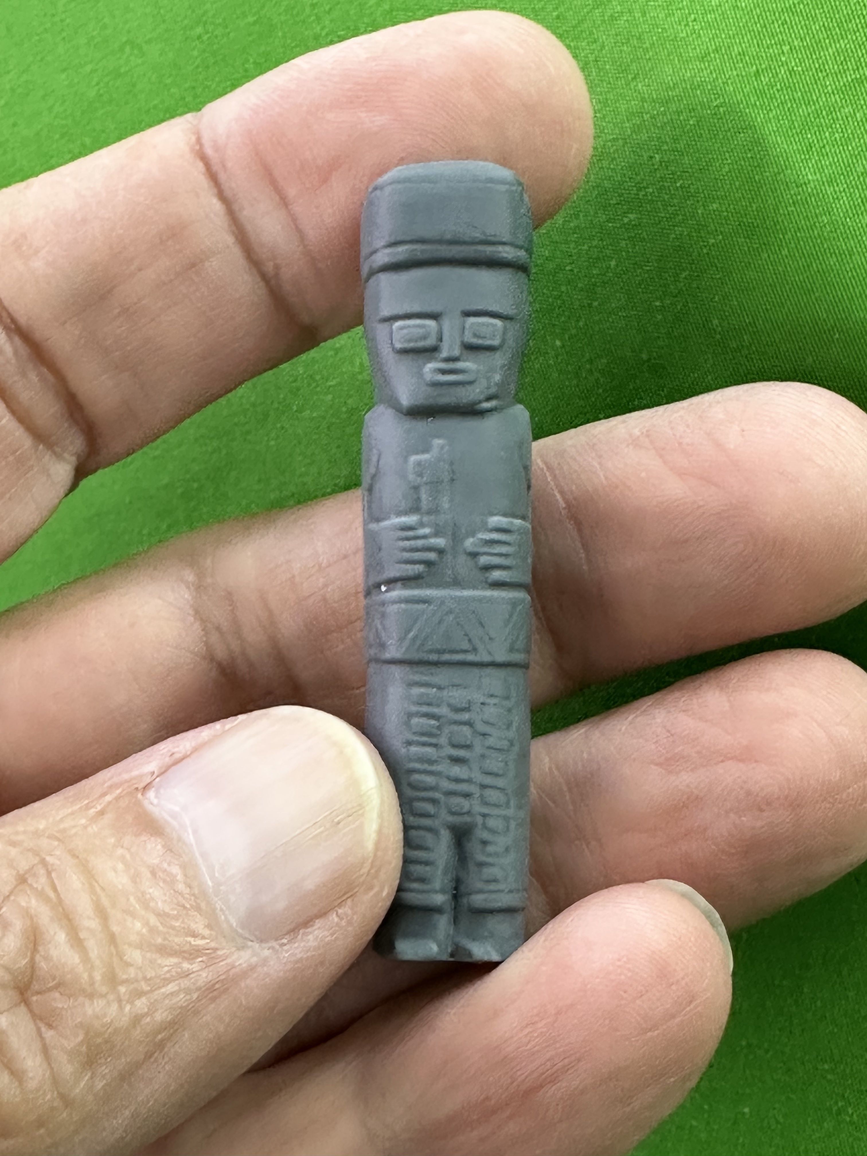 Tiwanaku personal statue 3D print model_5