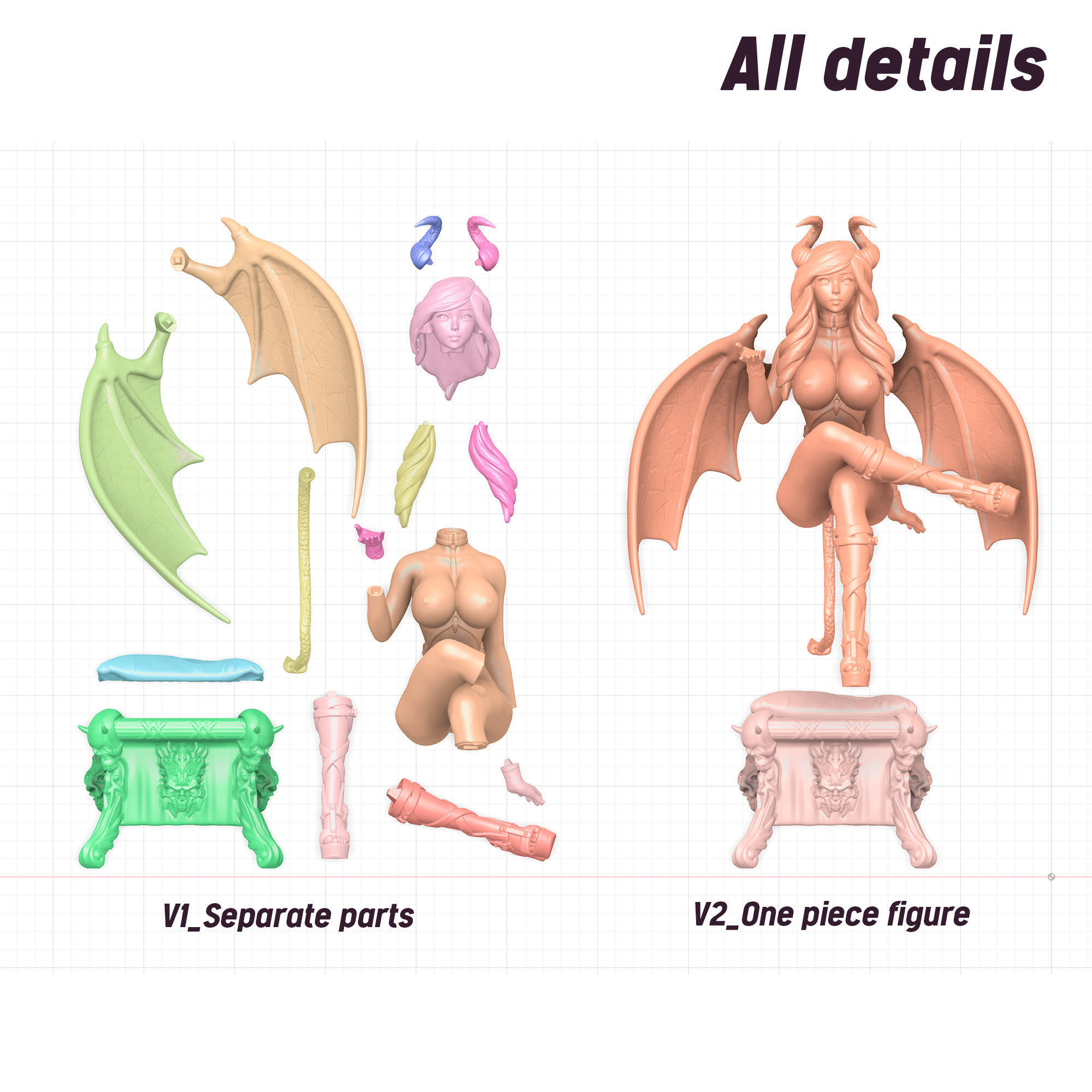 3D Print model - succubus - c 3D print model_26
