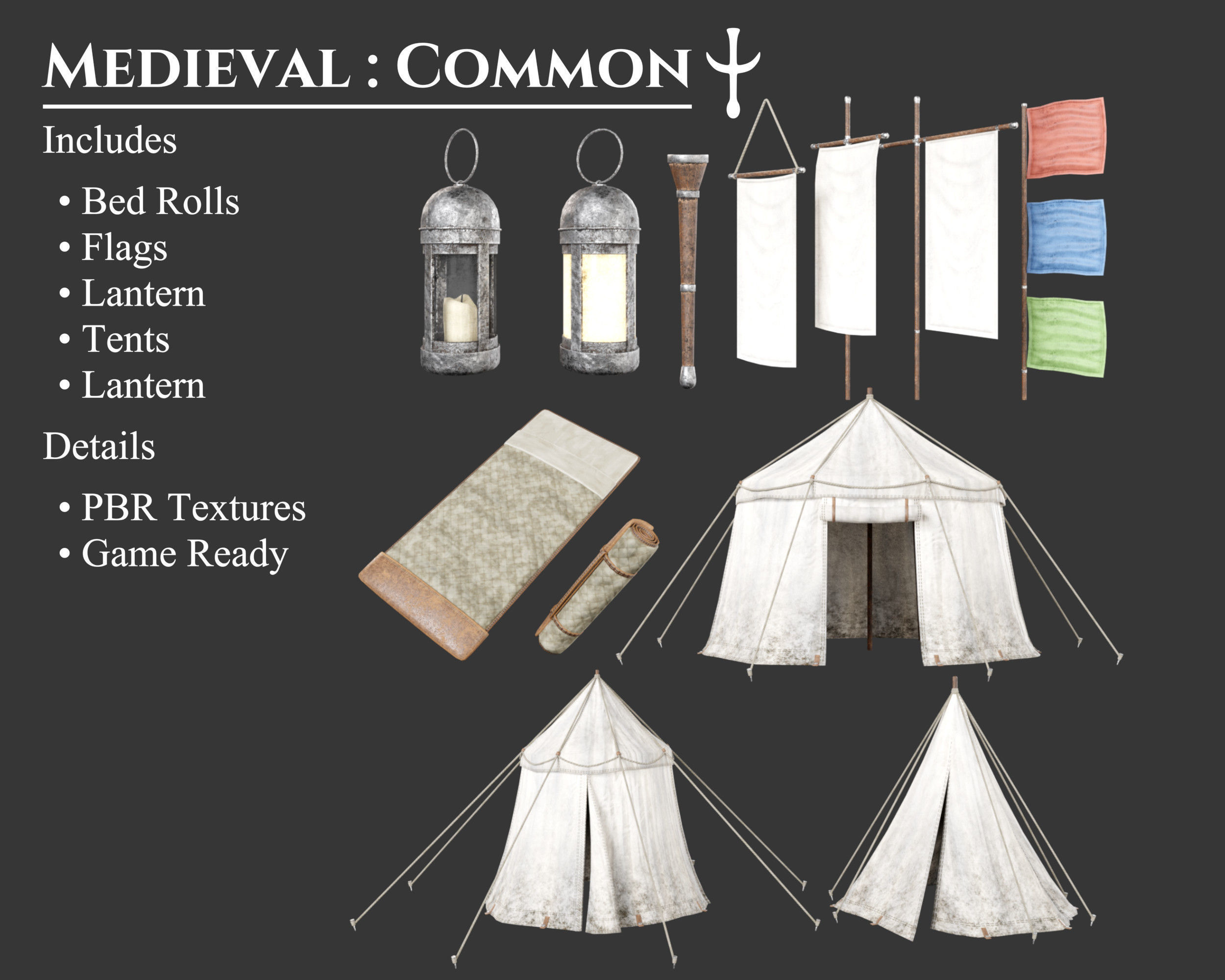 Medieval Collection Common Campsite _1
