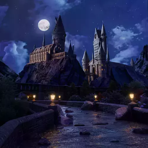 Medieval Castle - Hogwarts 