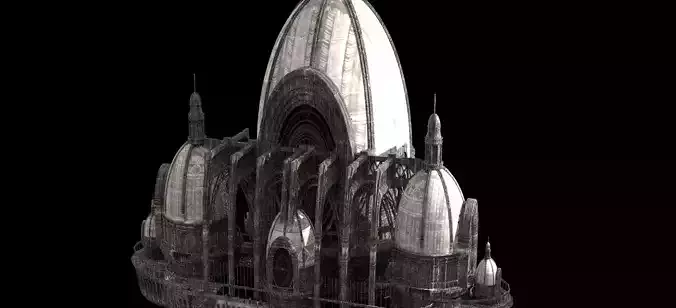 Steam punk cathedral Dragon lineage 1