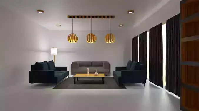 Luxury Living Room 