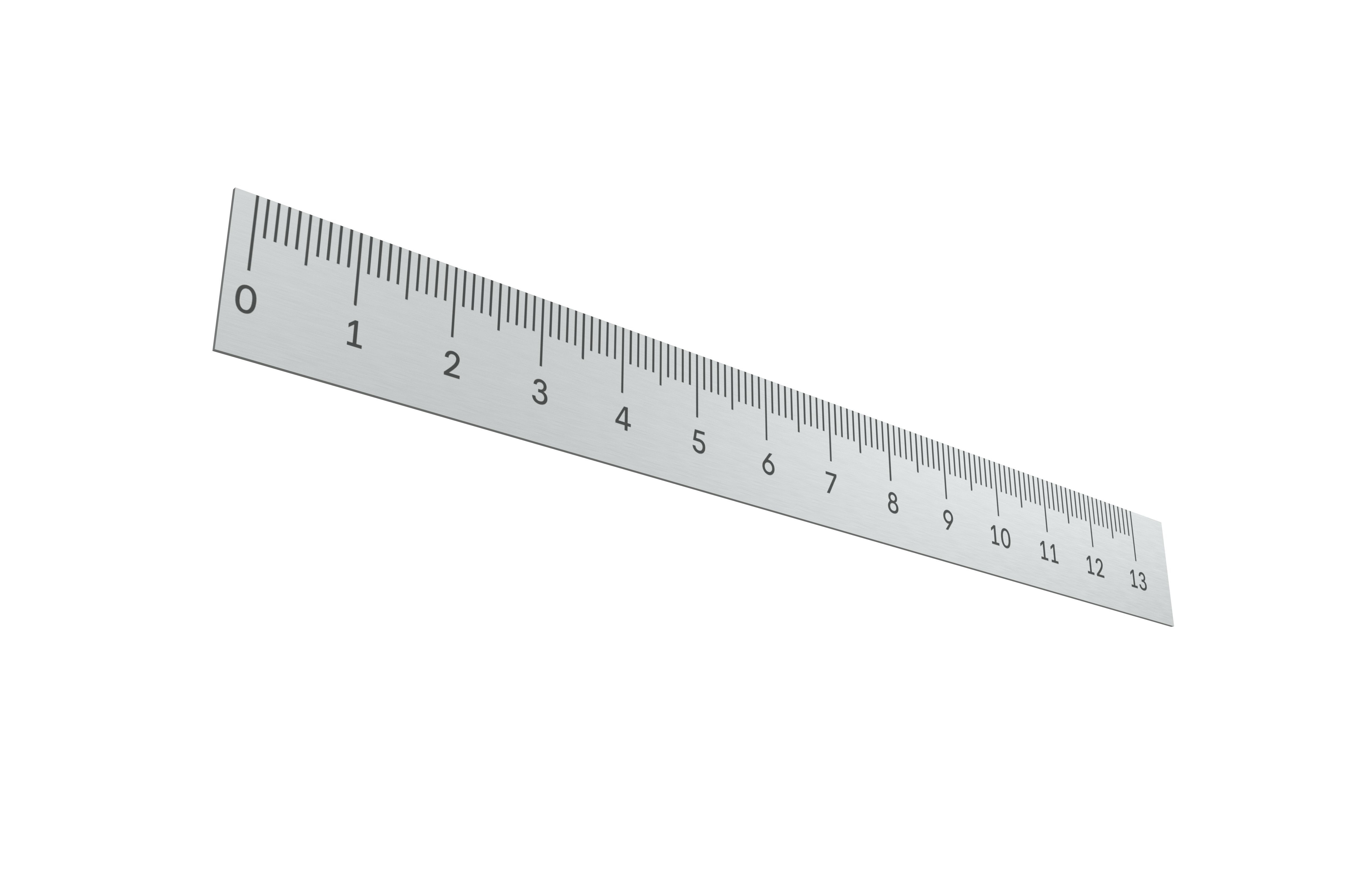 Ruler V1 001 Low-poly 3D model_2