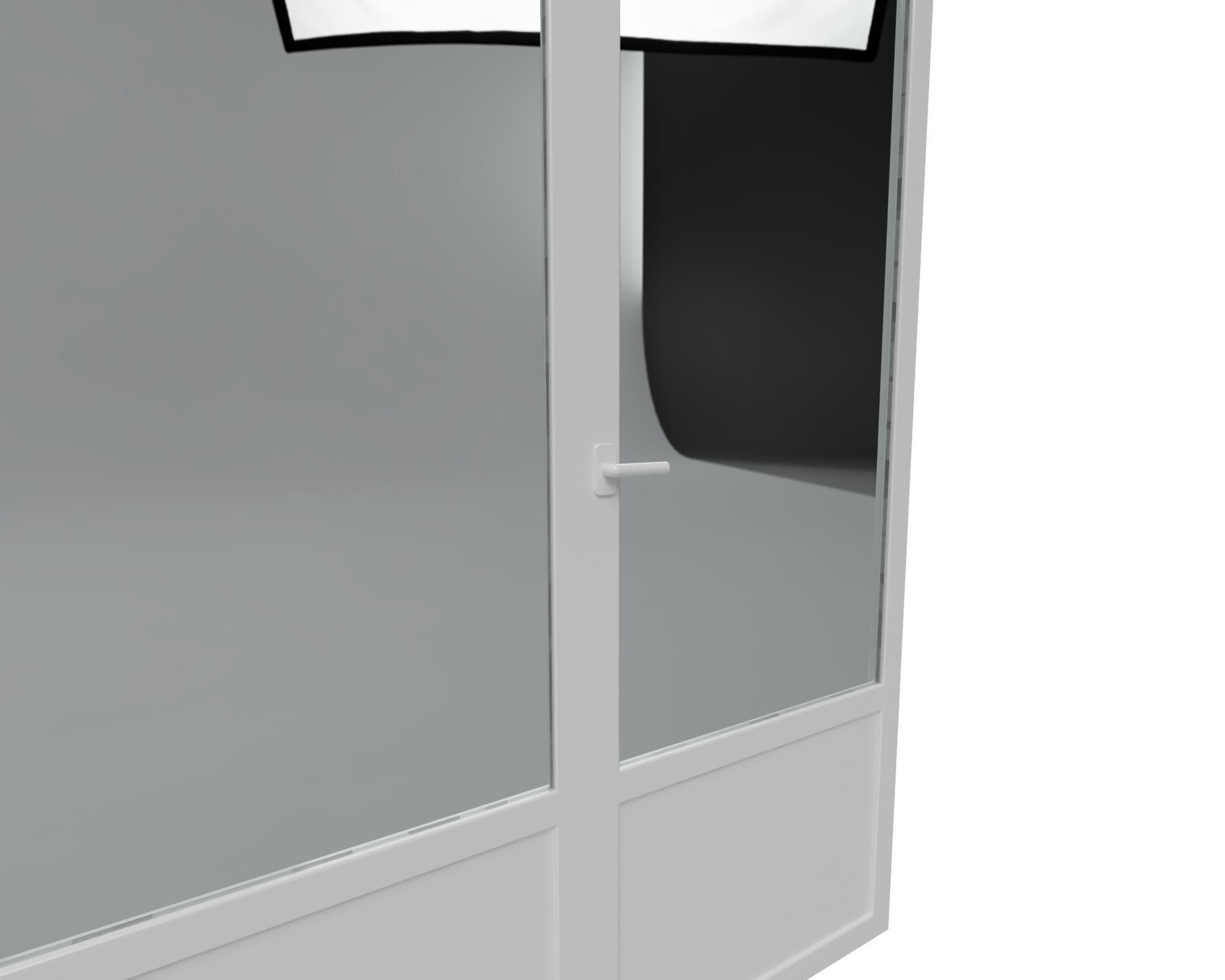 Door window 3D model_5