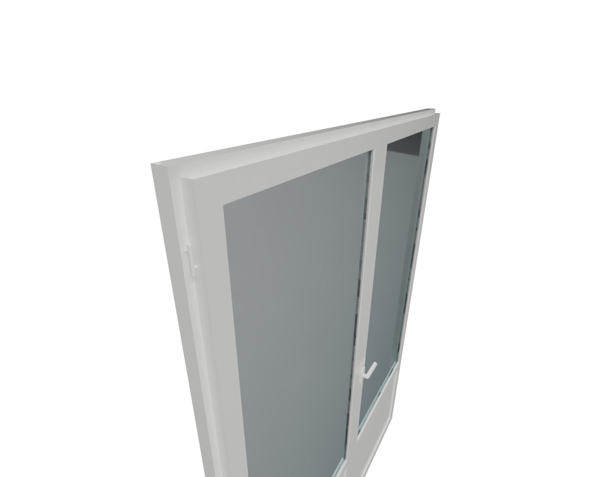 Door window 3D model_7