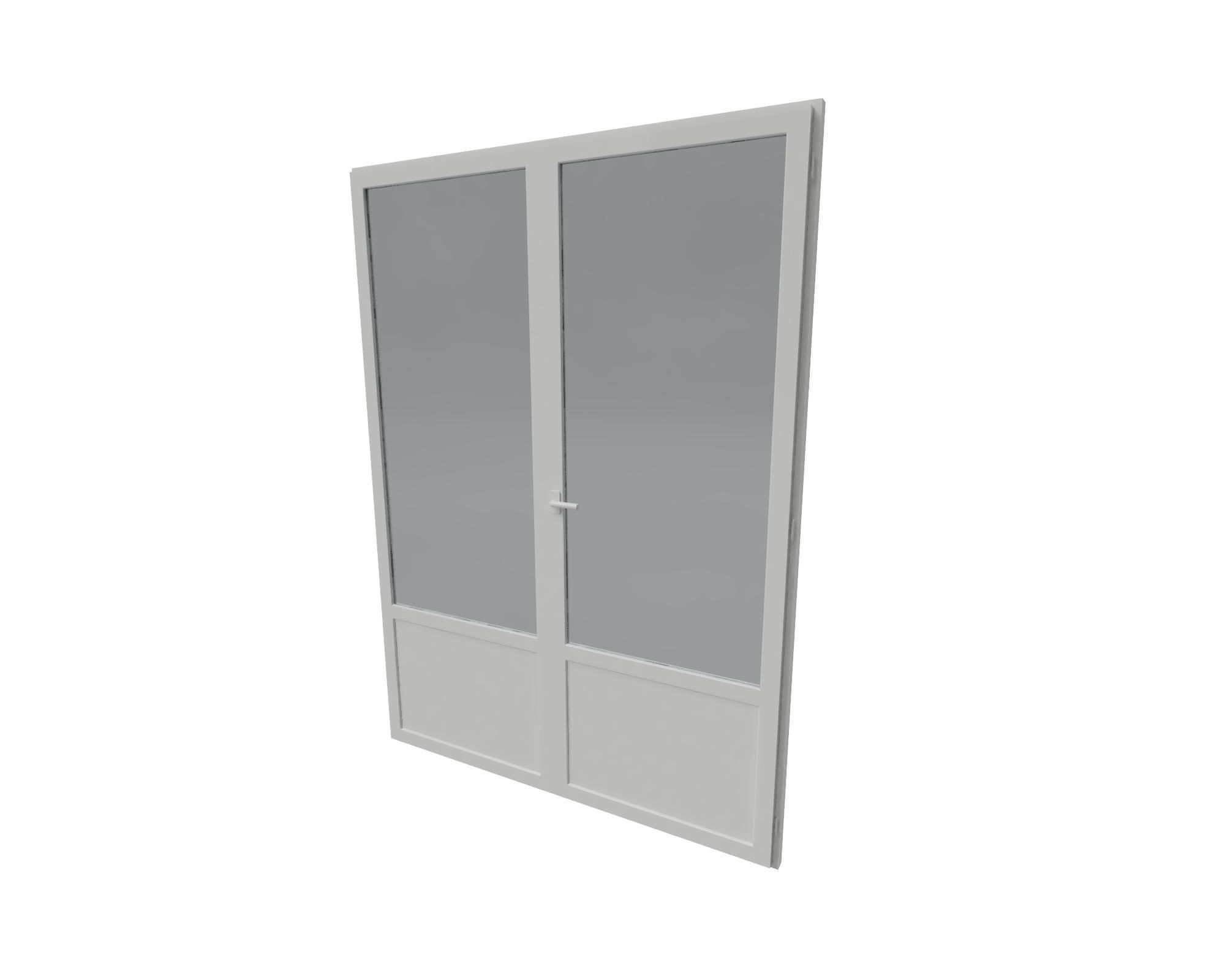 Door window 3D model_1