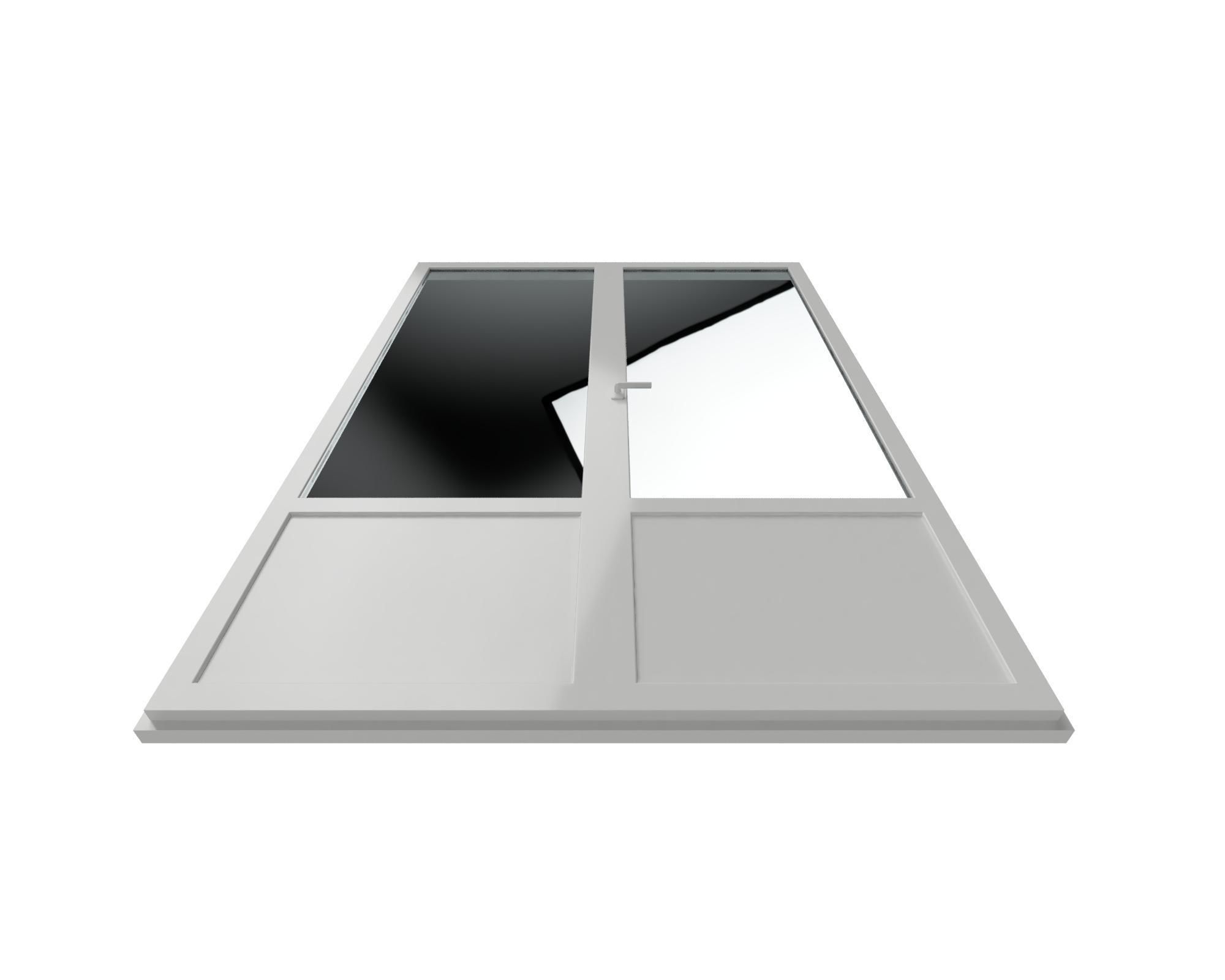 Door window 3D model_2