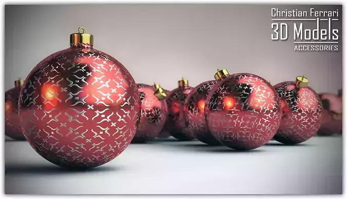 Christmas Ball - Red