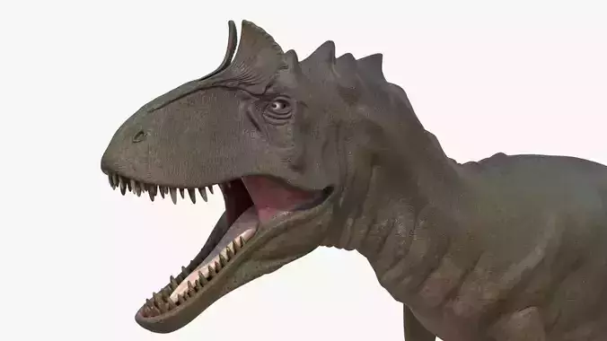 4K Textures Cryolophosaurus