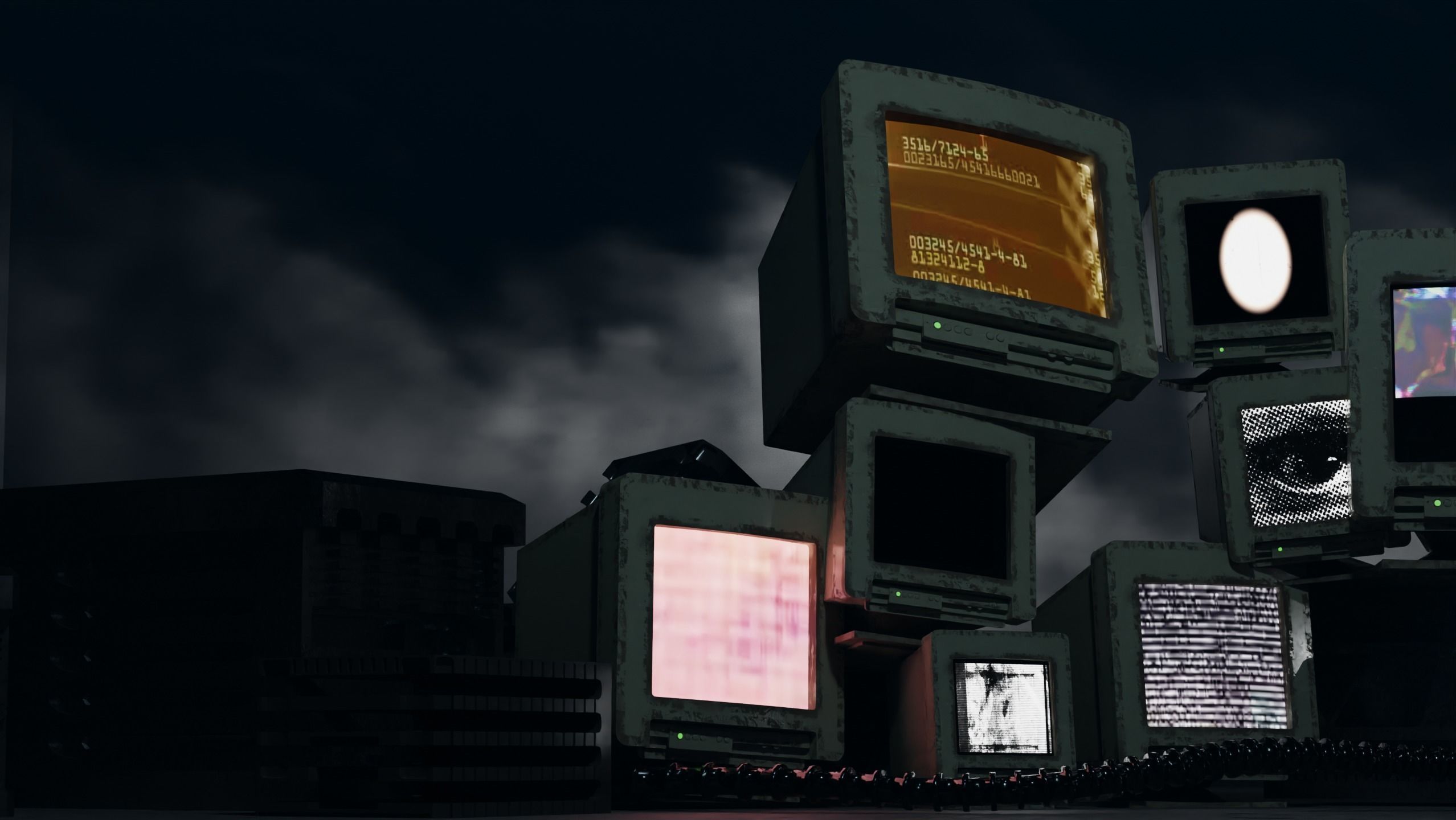 Lighting Scene Pack 4 3D Blend File Textured FBX OBJ MTL Files 3D model_28